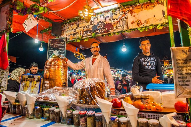 Evening Marrakech: Gastronomic and Market Tour Inside the Medina - Souk Semmarine: the Medina’s main food-and-shopping artery