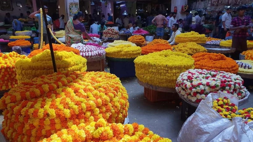 Experience Bangalore - Evening City Walk Tour & Market Visit - Taking the metro to KR Market