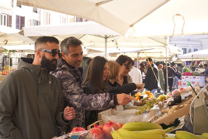 Farmers' Market Shopping with Cooking Class and Pasta Making - Shopping at Campo de Fiori