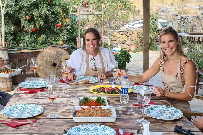 Farmers Market visit & Turkish Cooking Class - Arriving at a rural kitchen with a view