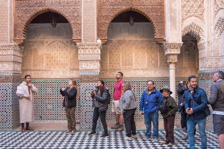 Fes: Bou Inania Madrasa, Museum, Tannery, Souk & Medina Tour - What four hours on foot really means