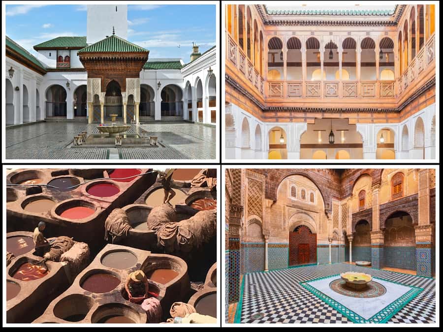 Fes: Royal Palace, Madrasa, Tannery & Souks and Medina Tour - Bou Inania and Al Attarine: the finest decoration