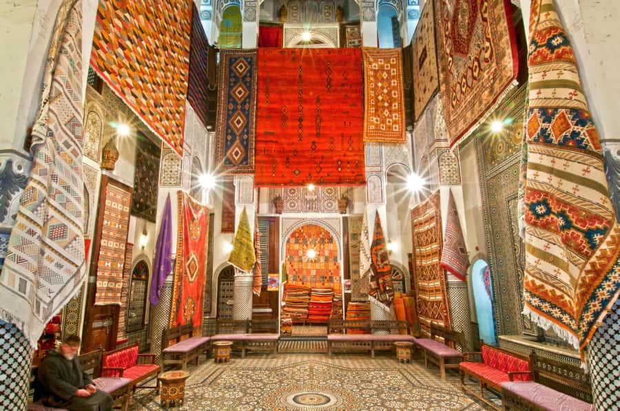 Fes: Royal Palace, Madrasa, Tannery & Souks and Medina Tour - The Chouara Tannery and the smell of leather