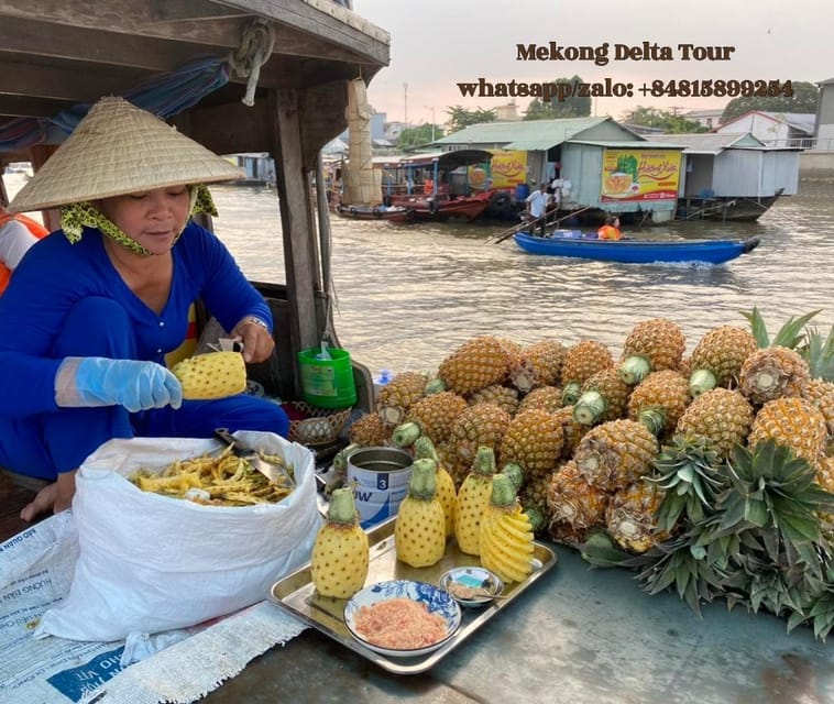 floating market boat trip everyday - The village walk and the monkey bridge