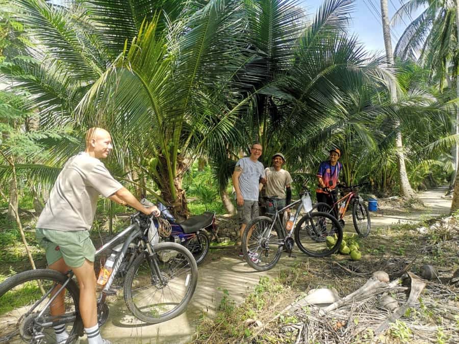 Floating Market Full-Day Bicycle Tour from Bangkok - Wat Bang Kae Noi and its carved interior