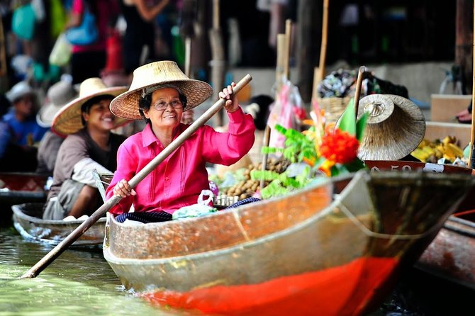 Floating Market & Railway Market Bangkok - Guides, drivers, and group size
