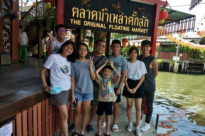 Floating & Railway Markets and Erawan Waterfall [Optional Luxury] - Three hours at Erawan’s seven waterfall tiers