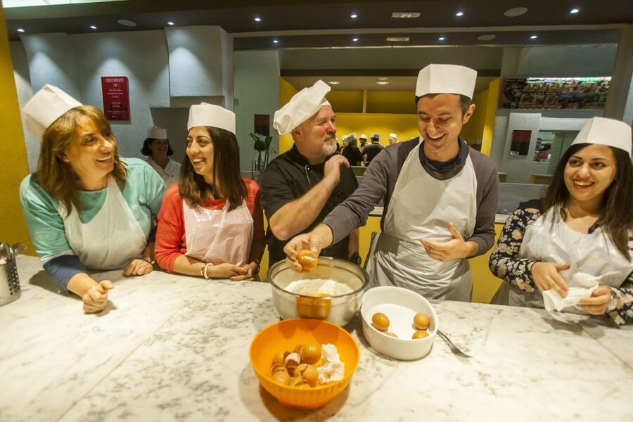 Florence: Market to Table Cooking Lesson - Standing, stairs, and the practical side