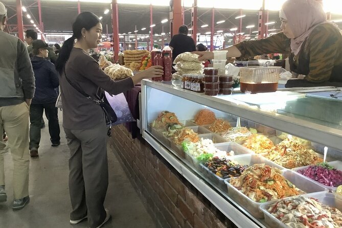 Food Tour in Osh Bazaar - Tasting Kyrgyz meats, sweets, and snacks