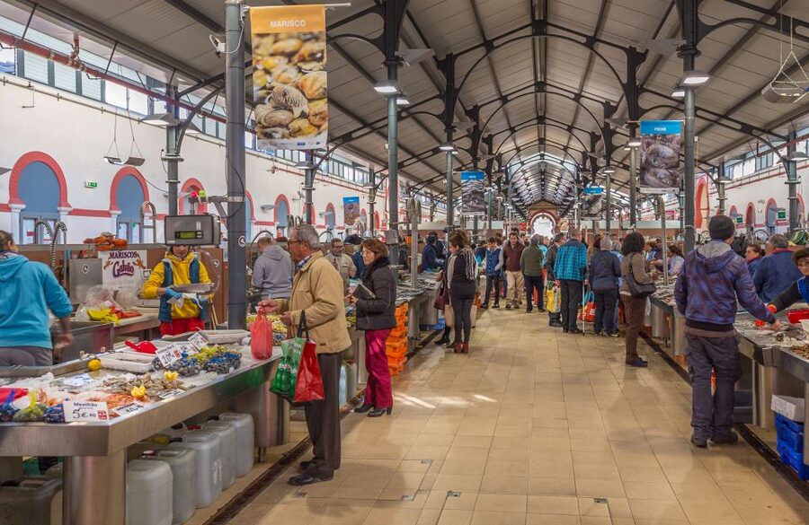 From Algarve Coast: Day Trip by Bus to Loule Market - Inside the covered market, where the visit is strongest