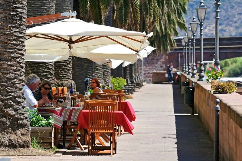 From Alghero: Market day in Bosa - The coastal road from Alghero to Bosa