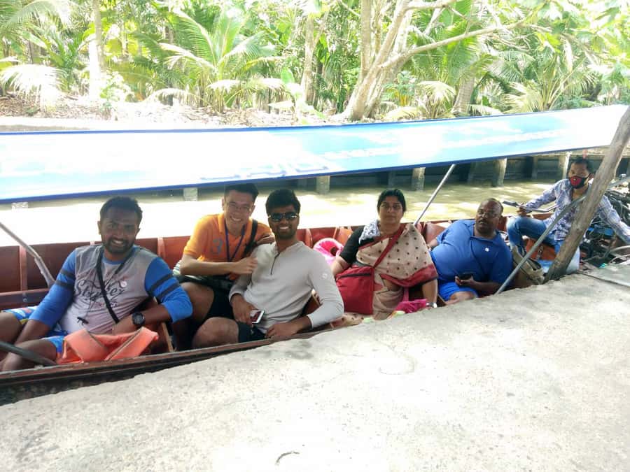 From Bangkok: Floating & Railway Markets Tour & Coconut Farm - Seeing salt made from seawater