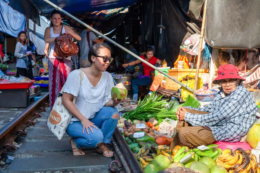 From Bangkok: Maeklong Railway and Floating Market Food Tour - Why the Mae Klong train market is worth the ride from Bangkok