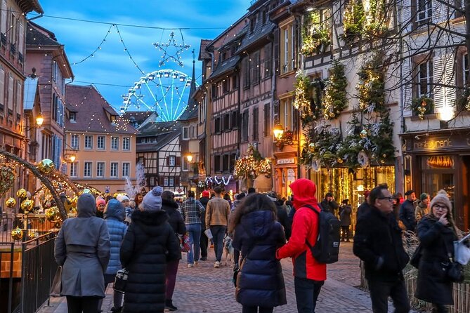 From Basel: Colmar Christmas Market & Wine Tasting Private Tour - Your free time for lunch and wandering