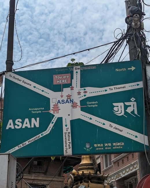 From Bazaar to Hippie Hub: Ason & Freak Street in Kathmandu - The 45-minute walk toward Asan Bazaar