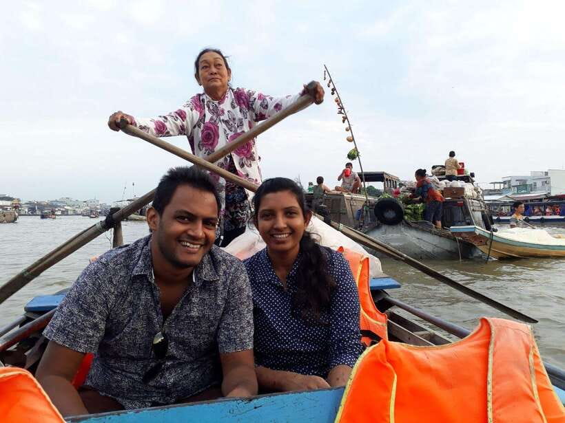 From HCM 1-day Cai Rang floating market local mekong village - How the group setup affects the day