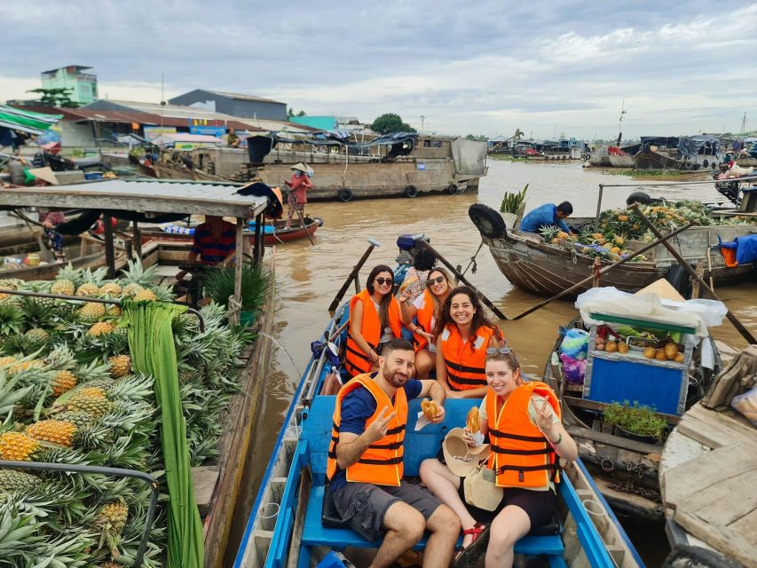 From Ho Chi Minh: Cai Rang Famous Floating Market in Can Tho - Rowing through a Mekong palm canal