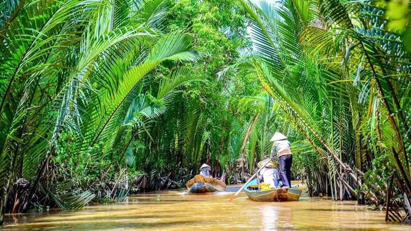 From Ho Chi Minh: Cai Rang Floating Market & Mekong Delta - Entering Cai Rang by private boat