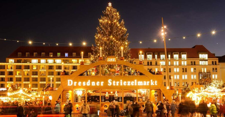 From Prague: Dresden Xmas Market & Saxon Switzerland Tour - Bastei Bridge and Saxon Switzerland