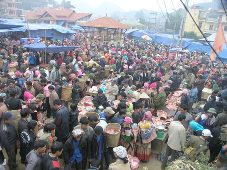 From Sa Pa: Sunday Bac Ha Market Group Tour - Returning to Lao Cai or Sa Pa