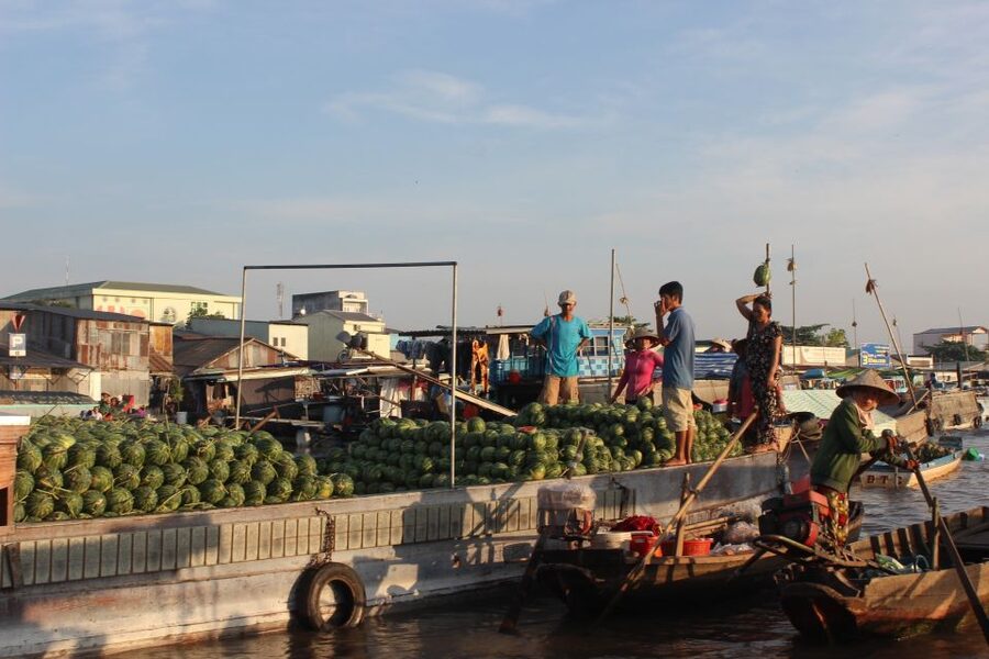 From Saigon: Private Tour to Cai Rang Floating Market 1 Day - A hammock break before the village ride