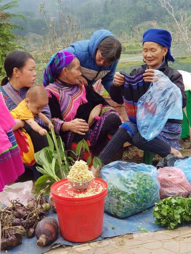From Sapa: 1D Local Bac Ha Sunday Market Tour - Best seller - Reading the market without rushing past it