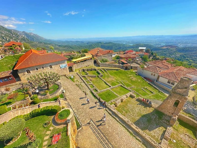 From Tirana: Kruja Castle, Old Bazaar & Sari Salltik View - Making the most of the two-hour free period