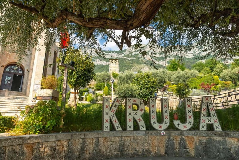 From Tirana: Krujë Day Trip with Krujë Castle & Old Bazaar - Krujë Castle and the story of Skanderbeg