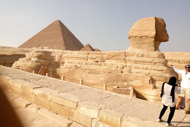 Full Day Private Tour Giza Pyramids Sphinx, Camel Ride, Egyptian Museum & Bazaar - The guide can shape the entire experience