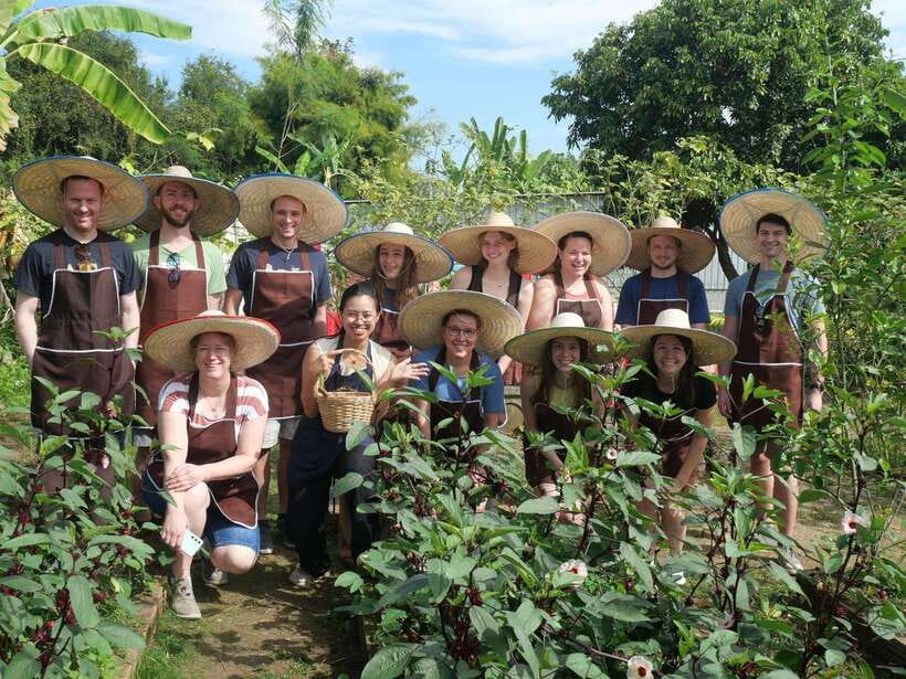 Full Day Thai Cooking Class in Organic Farm and Market - A quieter class at an organic farm