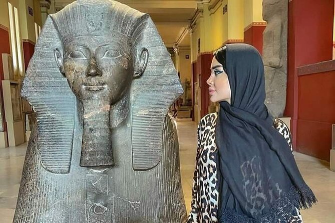 FULL Day Tour Pyramids of Giza , THE Egyptian MUSEUM And Khan El Khalili Market - Two hours at the Giza Pyramids and Great Sphinx