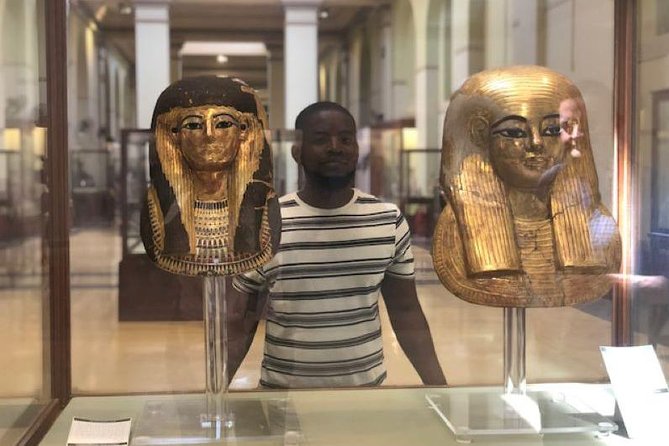 Full - Day Tour to Giza Pyramids , Cairo Museum & Bazaar Includes Lunch - Starting with the Egyptian Museum in Tahrir Square