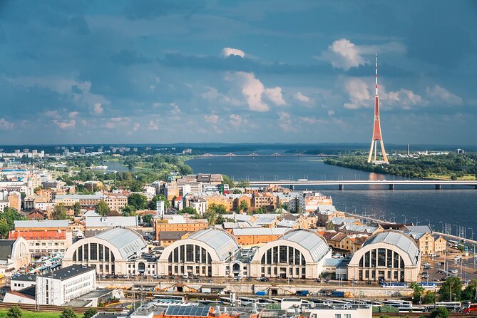 Fun Walk Private Tour Around Central Market Riga - The butcher stall and the first round of tastings