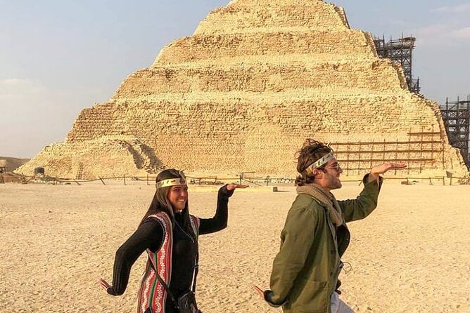 Giza Pyramids, Memphis, Sakkara, Dahshur Pyramids & El Khan Bazaar-Private Tour - Memphis: an ancient capital in a smaller museum setting