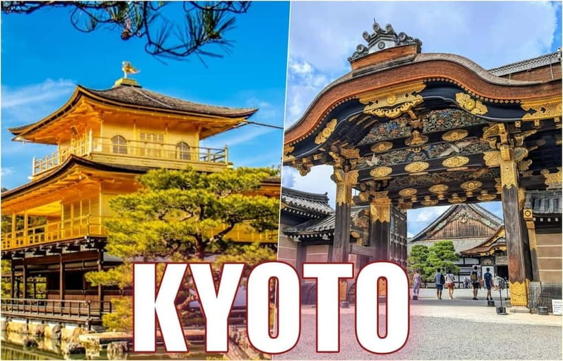 Golden Pavilion, Nijo Castle, & Nishiki Market Half day tour - Kinkaku-ji: Kyoto’s gold pavilion and its quiet pond
