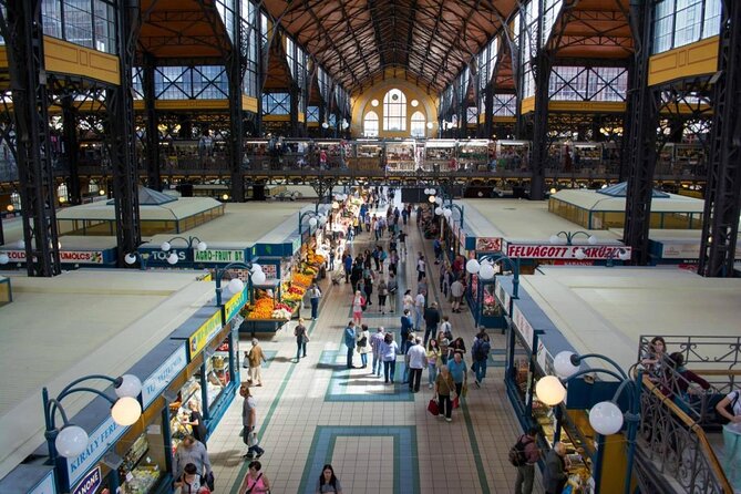 Gourmet Market Walk at the Great Market Hall of Budapest - Entering Budapest’s Great Market Hall at 10:00 am