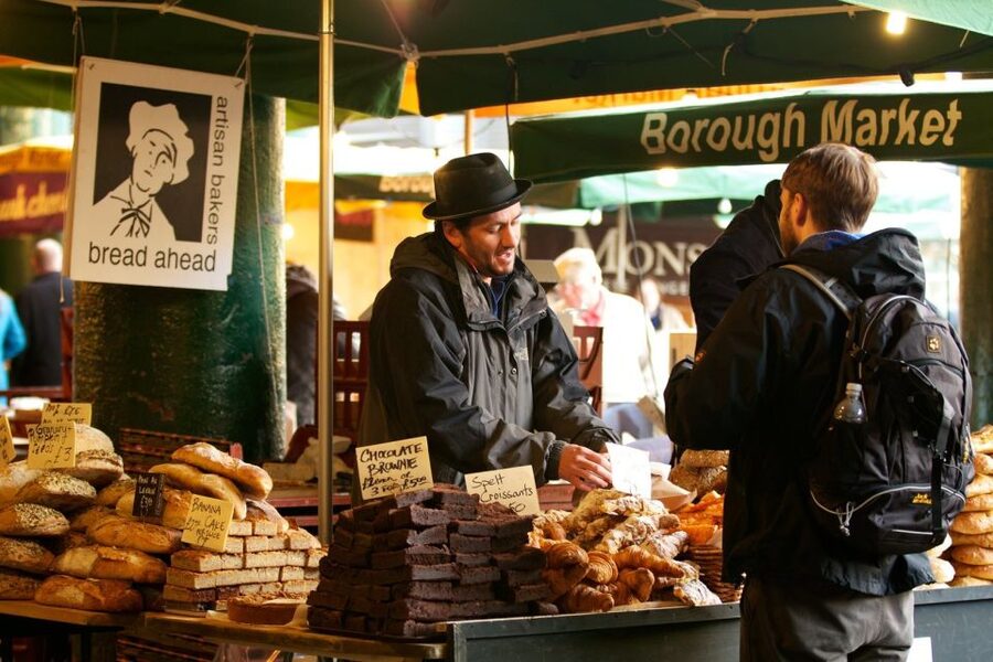 Great London Food Tour: South Bank, 3 Markets & Brick Lane - Borough Market brings the food into focus