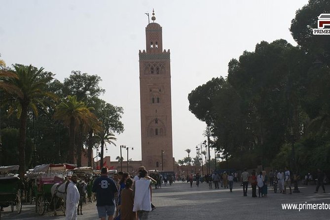 Guided Shared Day Trip Agadir to Marrakech medina & souks - Three hours among the medina souks