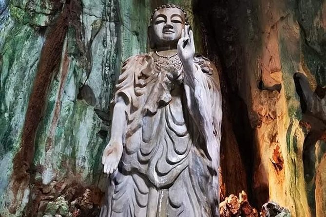 Guided Tour to Marble Mountains & Hoi An Walking Tour , Night Market, Boat Ride - The Japanese Covered Bridge and Hoi An after sunset
