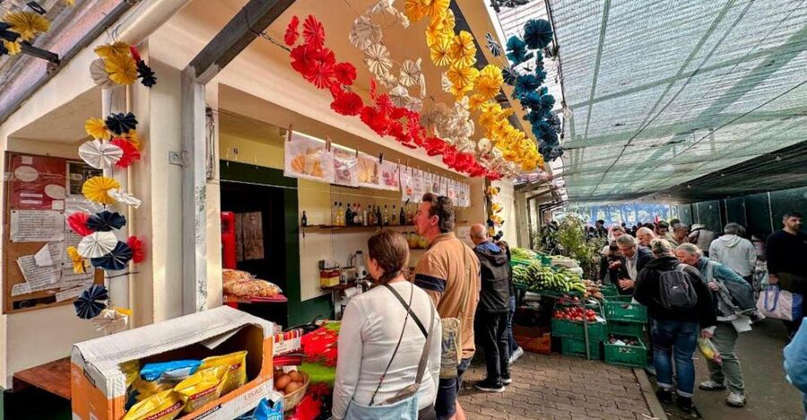 Half-Day Country Market Tour on Madeira Island - Santa Cruz starts with sea air and a local market