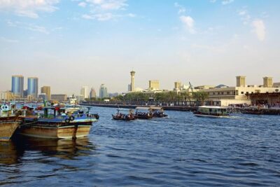 Half-Day Dubai City Tour with Blue Mosque, Creek, Souks & Abra