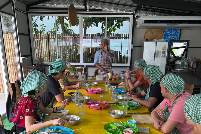 Half day Thai cooking Class + Market tour+Garden tour - From Kata market to your own Thai meal