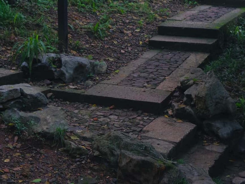 Hangzhou Insider Mini-Hike: TCM, Hill Views and Wet Market - The pavilion above West Lake