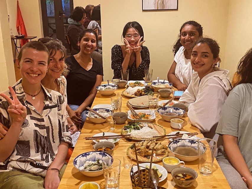 Hanoi: 5 Local Dishes Cooking Class with Meal & Market Visit - The shared meal is the payoff