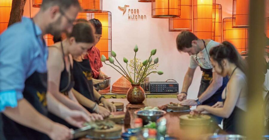 Hanoi: Cooking Class in a Local Villa with Market Tour - A Home Kitchen Instead of a Cooking School