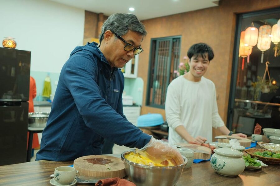 Hanoi Cooking Class: Market Tour, Free Recipe & Beverages - Cooking four dishes from scratch