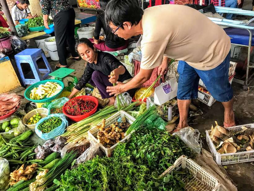 Hanoi Food Adventure: Vietnamese Market Tour & Cooking Class - Hanoi food from market stall to cooking table