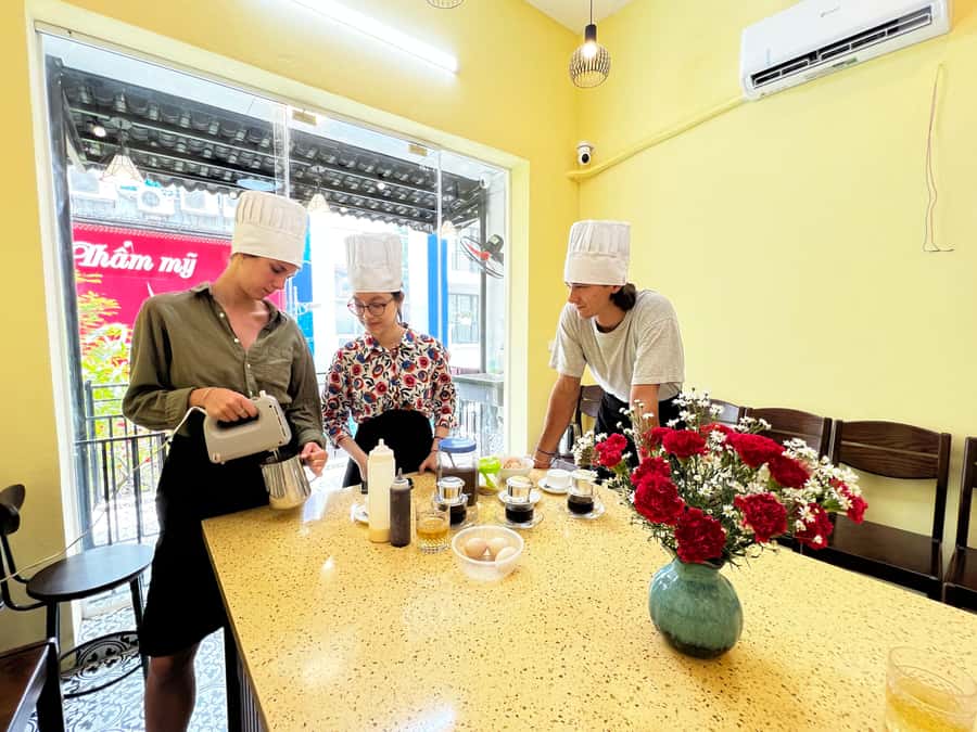 Hanoi: Maya Traditional Cooking Class & Market Tour - Learning to roll, mix, and season