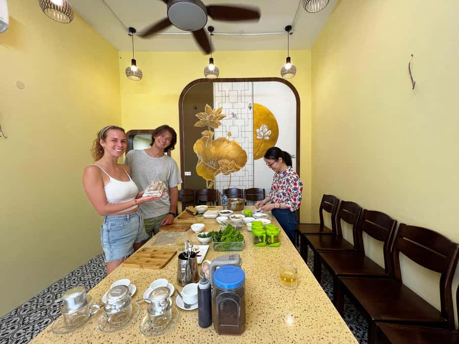 Hanoi: Maya Traditional Cooking Class & Market Tour - The meal you make is the real payoff