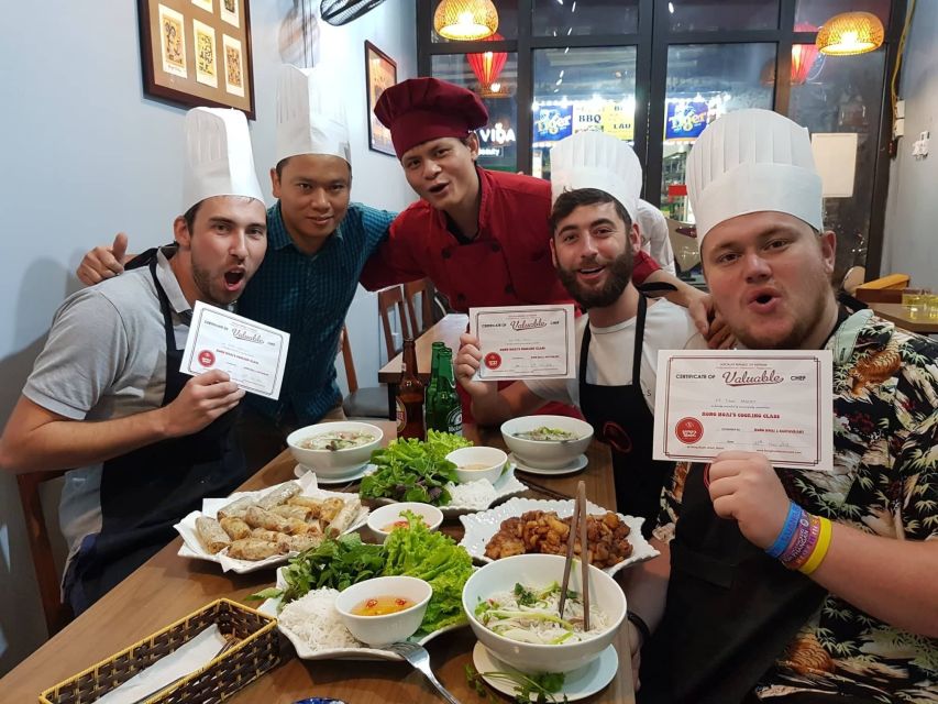 Hanoi: Old Quarter Market Tour and Cooking Class with Meal - Eating what you made, then trying Hanoi coffee